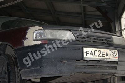Замена гофры и ремонт резонатора Opel Vectra A
