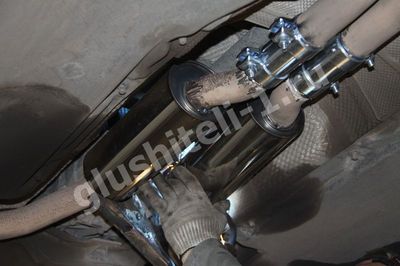 Ремонт выхлопной системы  Audi A7