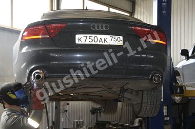 Ремонт выхлопной системы  Audi A7
