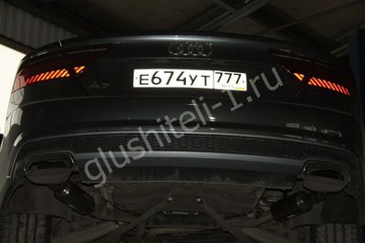 Замена глушителя Audi A7